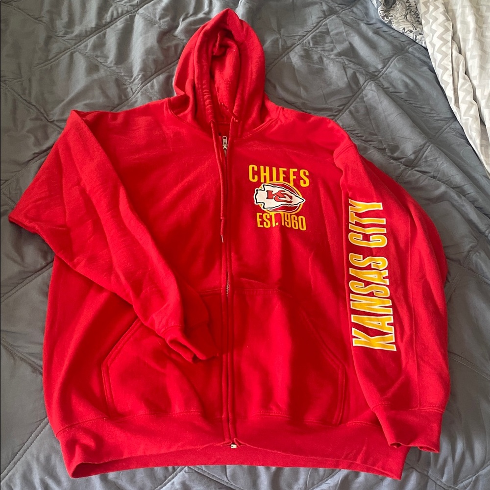 Red Kansas City Chiefs Hoodie